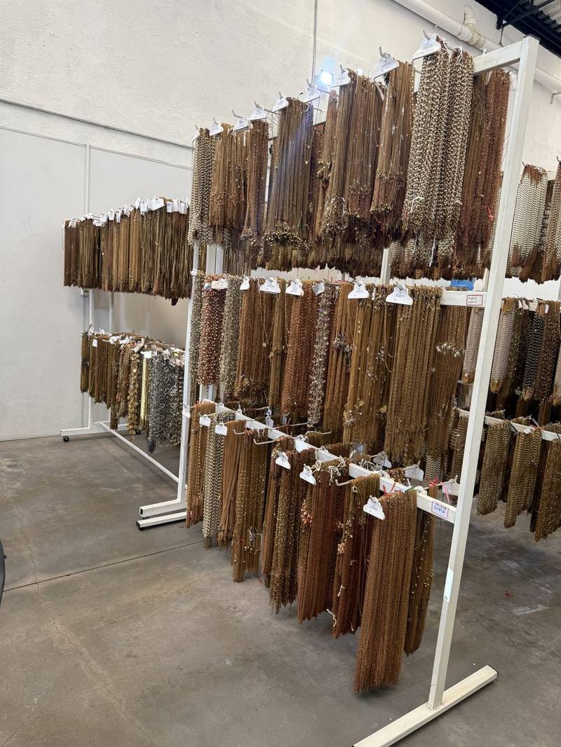 Araras de correntes prontas para venda